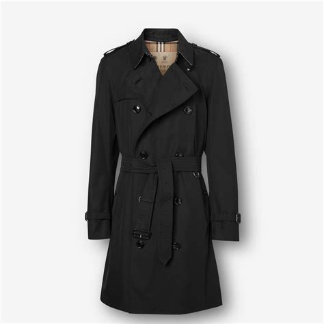 black burberry trench coat chelsea|Burberry Chelsea belted trench coat.